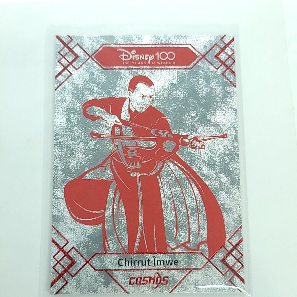 Chirrut Imwe Star Wars Cosmos KAKAWOW Disney 100 All-Star Paper Cut #019/159